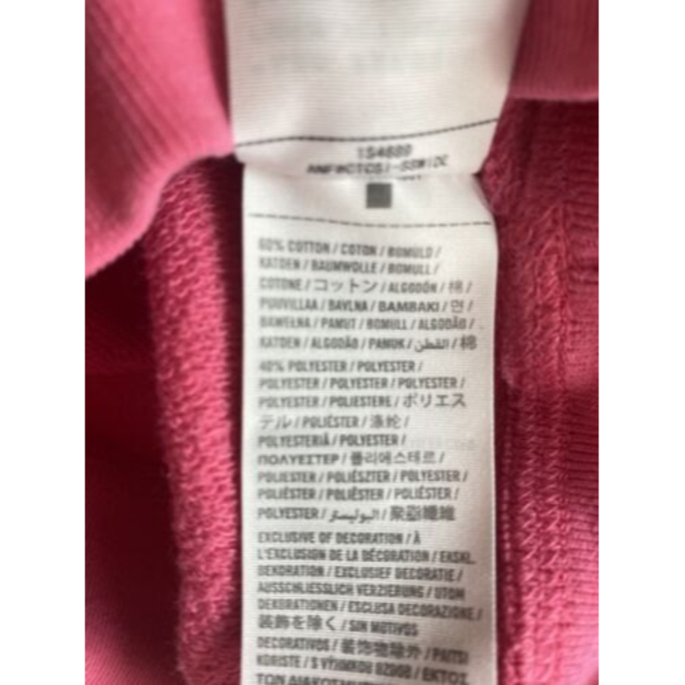 Abercrombie Women’s Sz S Pink Glitter Sweatshirt Y2K - Picture 7 of 7
